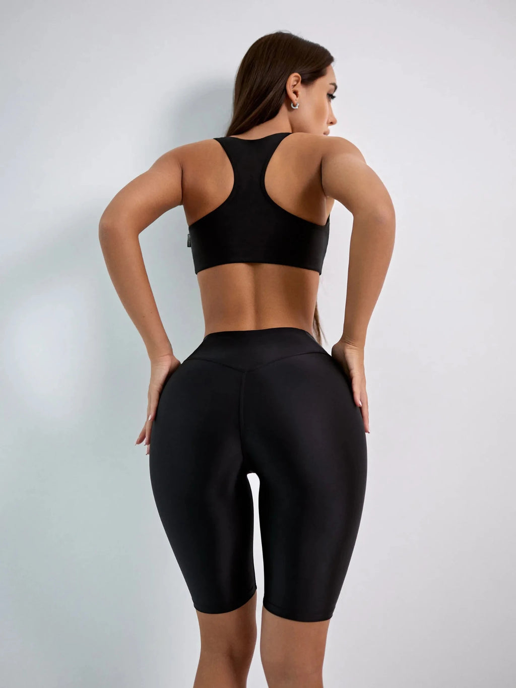 حمالات الصدر الرياضية MuscleTop أسود