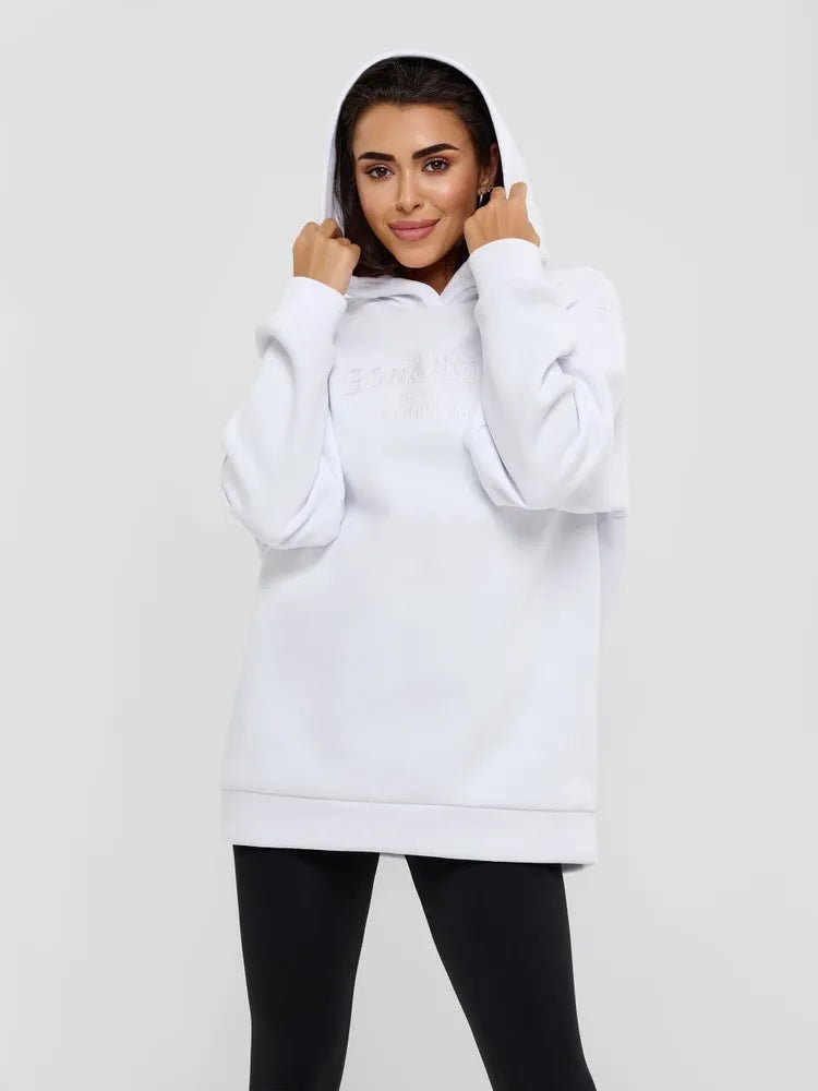 Hoody Bona Hoody White - Bona Fide