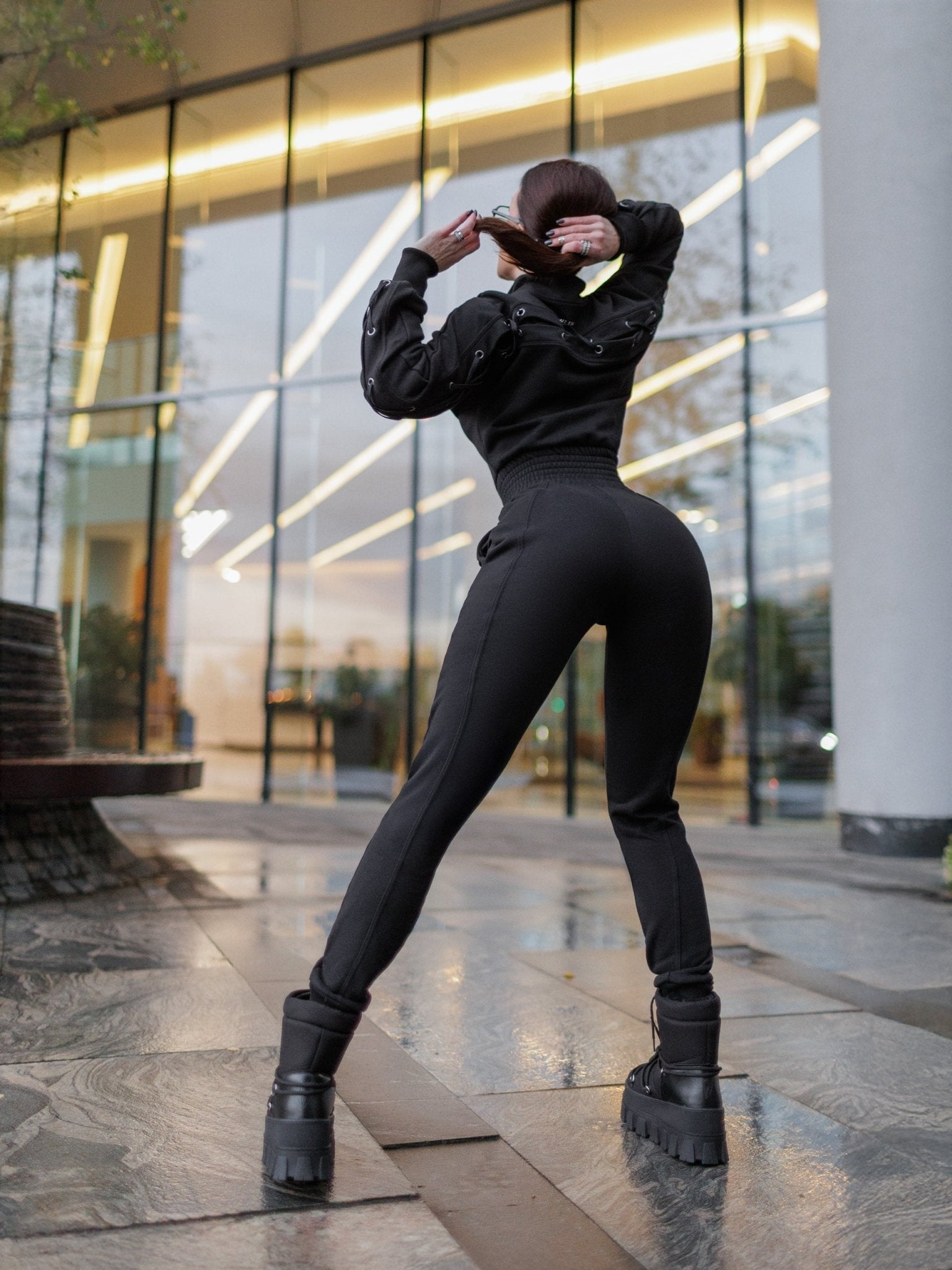 Jumpsuit Delila Black - Bona Fide