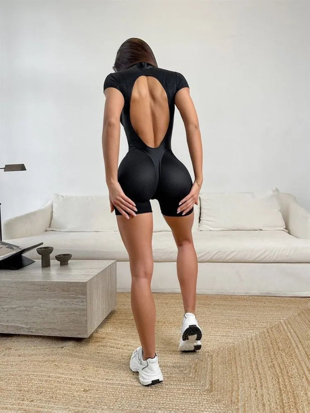 Jumpsuit Extra Sexy Back Black - Bona Fide