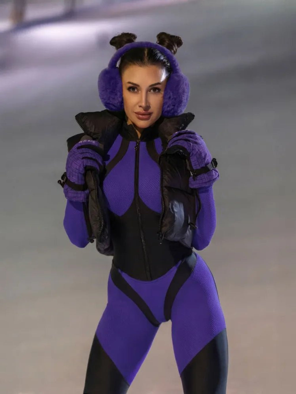 Jumpsuit Mistress Purple - Bona Fide