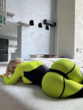 Jumpsuit Mistress Yellow Neon - Bona Fide