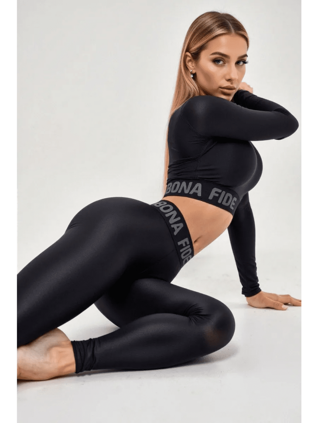 Leggings Bona GoldStandard Black - Bona Fide