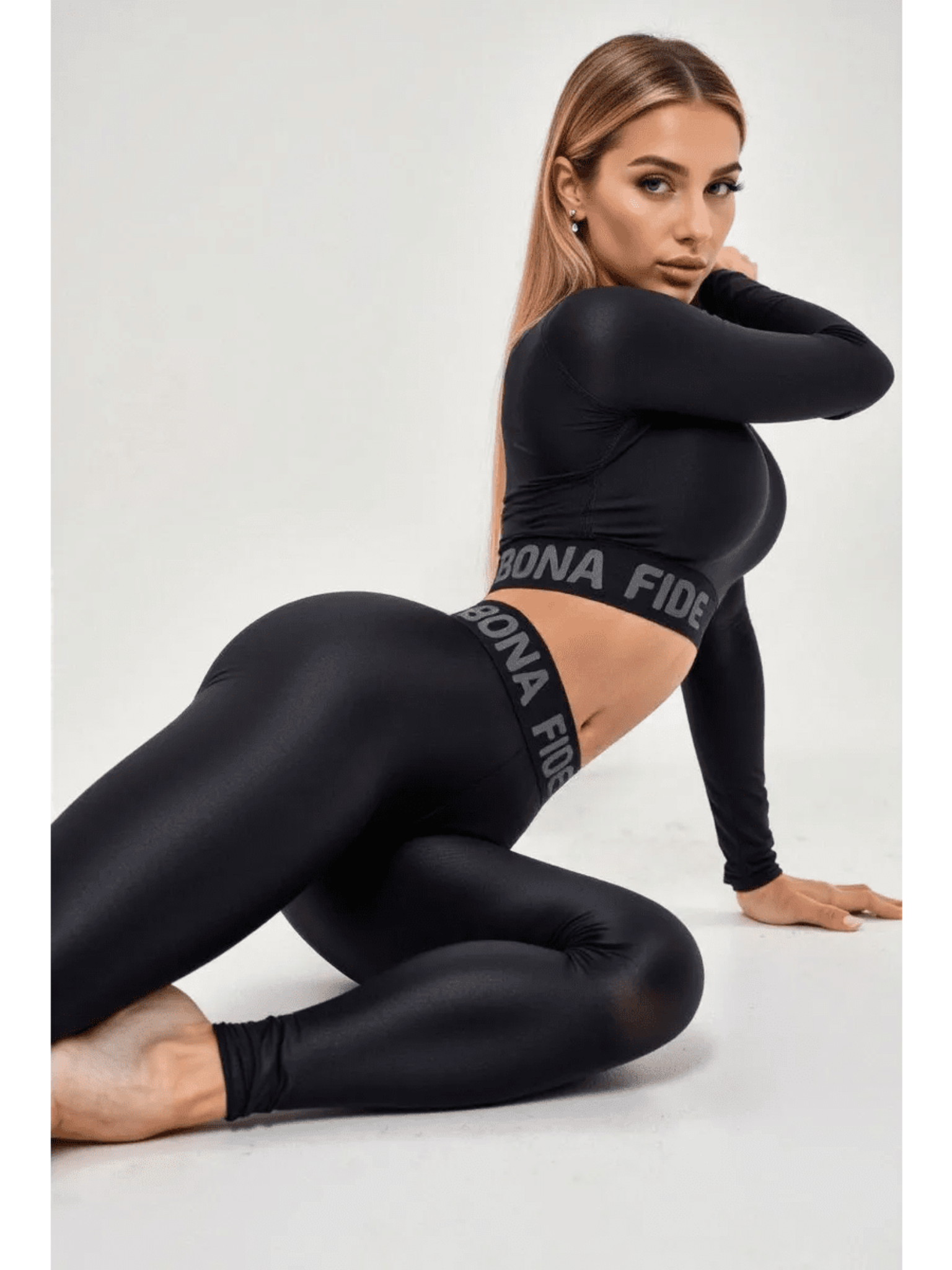 Leggings Bona GoldStandard Black - Bona Fide