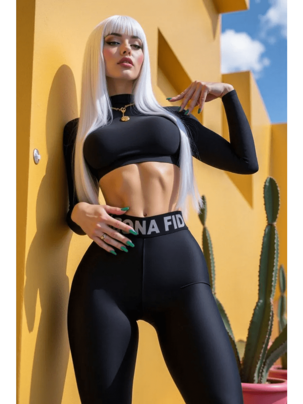 Leggings Bona GoldStandard Black - Bona Fide