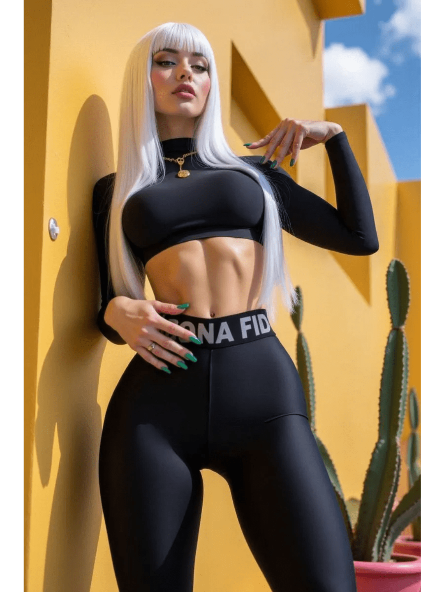 Leggings Bona GoldStandard Black - Bona Fide