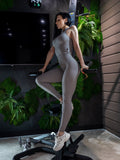 Leggings Ribbed Gray - Bona Fide