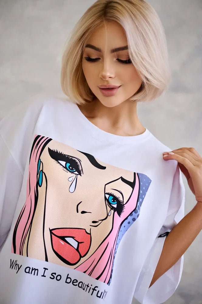 Oversize T-shirt Beautiful - Bona Fide