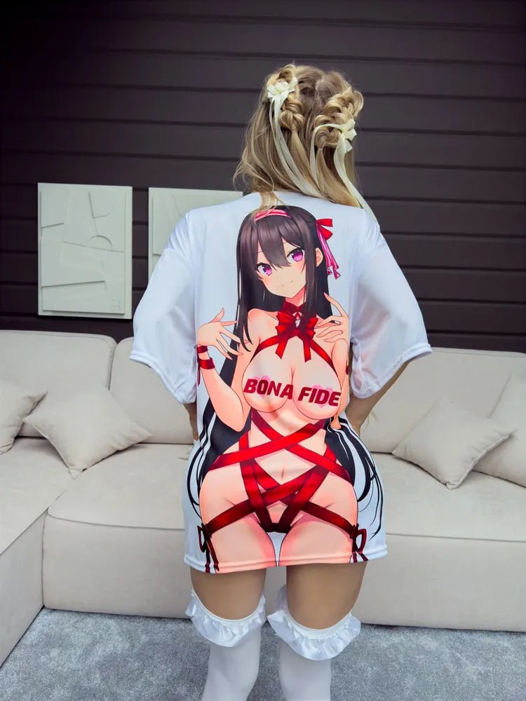 Oversize T-shirt Love lust - One size - Bona Fide