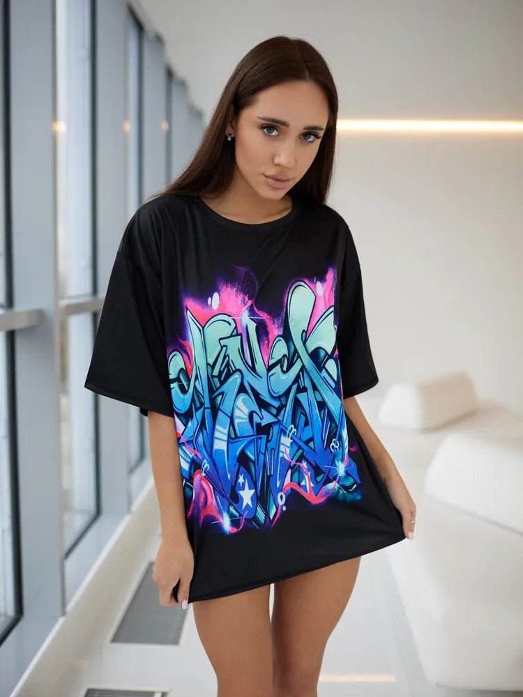 Oversize T-shirt Yo - Yo Girl - One Size - Bona Fide