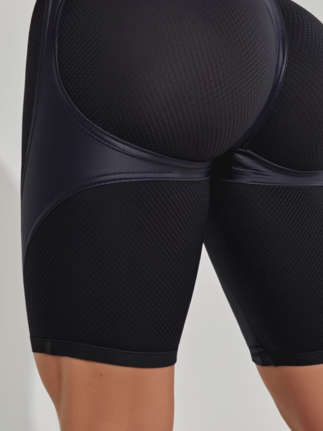 Calções Bona Cycling Extra Sex Push-up Pele Preta