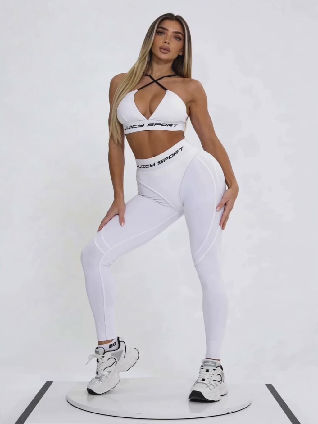 Leggings Extra Sex Push-Up Juicy White