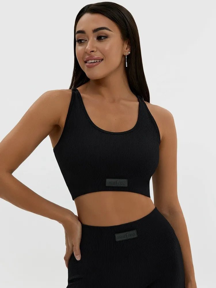 Sports Bra Angel Top Black - Bona Fide