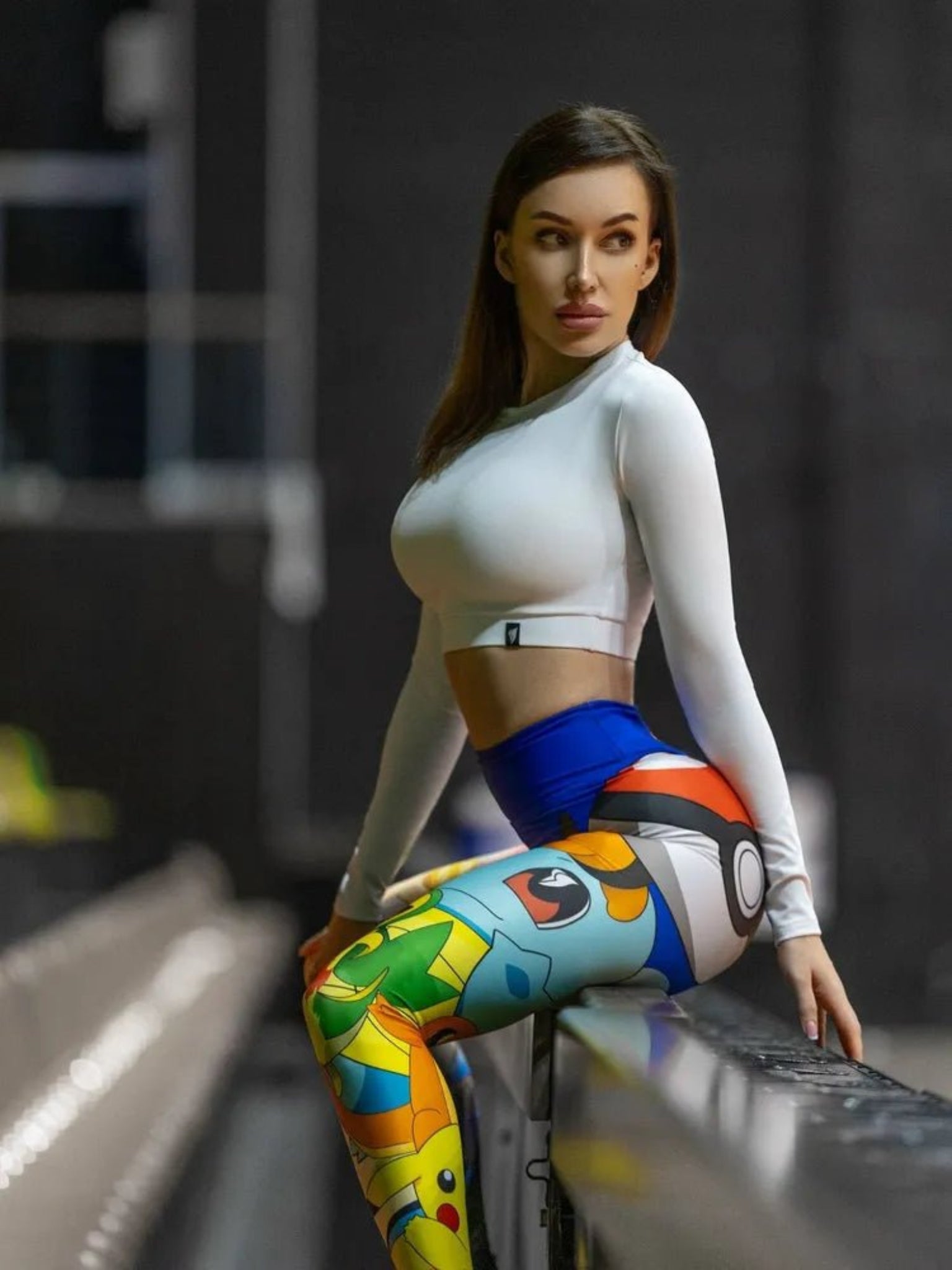 Workout Top Midi White - Bona Fide